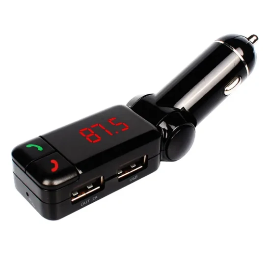 차량용 키트 핸즈프리 Aux 오디오 PC 스마트 모델 지원 충전 전화 USB 플래시 드라이브 차량용 충전기 중국 FM 송신기 변조기 차량용 MP3 플레이어